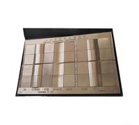 Floweringbeter Muestra de comparación de rugosidad de mecanizado en aleación de níquel para una evaluación rápida de piezas de trabajo por lotes y compatibilidad con el mantenimiento del instrumento