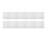 Floweringbeter Paquete de equipo de pesca, 10 tapones para cebo de carpa con diseño de rejilla para mantener el cebo seguro en los ganchos y mejorar la eficacia general de la pesca (blanco)