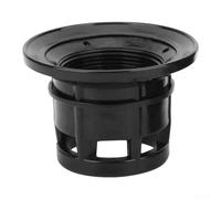 Floweringbeter Para inflable para KAYAK y válvula de aire de balsa con diseño giratorio de 8 dientes para una retención efectiva de aire (negro)