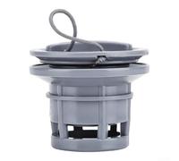 Floweringbeter Para inflable para KAYAK y válvula de aire de balsa con diseño giratorio de 8 dientes para una retención efectiva del aire (gris)