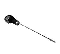 Floweringbeter Pomo de palanca de cambios MINI para Cooper en ABS y metal para modelos R56, R57, R58, R59, R60, R61 S