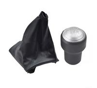 Floweringbeter Pomo de Palanca de Cambios para for Hyundai para Getz 2002 2010, Juego de Polainas fiable para una Mejor Experiencia de conducción