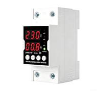 Floweringbeter Protector monofásico de 220 V CA que soporta límites de sobrecorriente personalizables y estado de circuito en tiempo real (40 A)