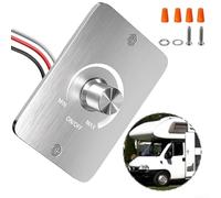 Floweringbeter Regulador de intensidad LED para PWM 12 V 5 A para RV y control de iluminación de remolque con cableado fácil y perilla de brillo ajustable