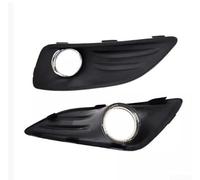 Floweringbeter Rejilla de luz antiniebla delantera para Ford Fiesta 2013 2016, marco de malla de repuesto debajo del parachoques para mejorar el posicionamiento de la lámpara antiniebla y la