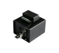 Floweringbeter Relé intermitente de motocicleta 6-12 V con función de zumbador para mayor conciencia de señal de giro y frecuencia de flash de 80 CPM
