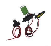 Floweringbeter Resistencia del ventilador para Renault para Clio MK3 y para Grand 2004-2012, resistencia del calentador del conector de 7 pines para HVAC del vehículo y funciones de descongelación