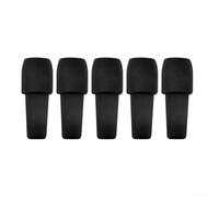 Floweringbeter Tapón de botella de vino con sello de silicona de doble capa para reducir la transferencia de aire y preservar el carácter original (negro)