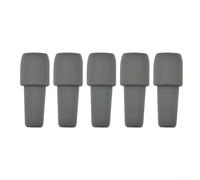 Floweringbeter Tapón de botella de vino con sello de silicona de doble capa para reducir la transferencia de aire y preservar el carácter original (gris)