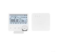 Floweringbeter Termostato inteligente inalámbrico programable con aplicación y control de voz para calefacción de suelo eléctrica Tuya y para caldera de gas, horario semanal para el hogar u oficina