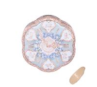 FlowerKnows - Bunny Garden Cushion Cream Foundation - 01 Shell Blue (Case+Refill) - 16g - N02 Neutral Ivory