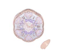 FlowerKnows - Bunny Garden Cushion Cream Foundation - 02 Iris Purple (Case+Refill) - 16g - C01 Cool Alabaster
