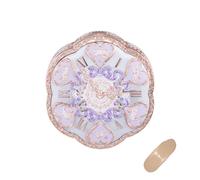 FlowerKnows - Bunny Garden Cushion Cream Foundation - 02 Iris Purple (Case+Refill) - 16g - W03 Warm Ecru
