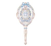FlowerKnows - Bunny Garden Hand Mirror - 1pieza - Cloudy Blue