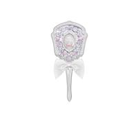 FlowerKnows - Shell's Jewel Hand Mirror - 1pieza - Pearly White