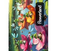 Flowerland: A magical flower and animal colouring adventure