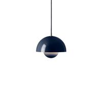 Flowerpot VP1 Lámpara Colgante Acero Azul