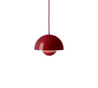 Flowerpot VP1 Lámpara Colgante Vermilion Rojo