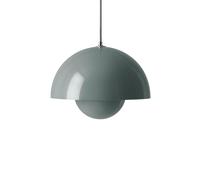 &Tradition Lámpara colgante FlowerPot VP2 grande Stone blue