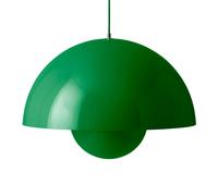 Flowerpot VP2 Lámpara colgante Signal Green