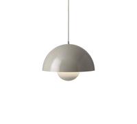 &Tradition Lámpara colgante Flowerpot VP7 gris-beige