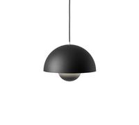 &Tradition Lámpara colgante Flowerpot VP7 negro mate