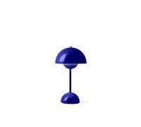 Flowerpot VP9 Lámpara Portátil Azul Cobalto
