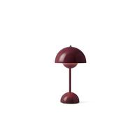 &Tradition Lámpara de mesa Flowerpot portable VP9 Dark plum