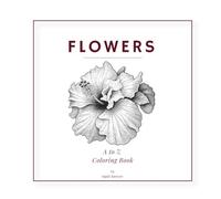 Flowers A to Z Coloring Book (Reference photos for artists)