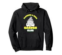 Flowers & Bees Garden Club (cita divertida y gráfico de gnomos) Sudadera con Capucha
