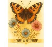 Flowers & Butterflies: A Relaxing Coloring Book