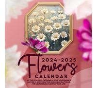 Flowers Cαʅҽɳԃαɾ 2024-2025: 16 Months of The Animal from Sep 2024 to Dec 2025,Square 8.5 x 8.5 Inches Gift For Organizing & Planning