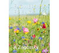Flowers & Friends Coloring Book
