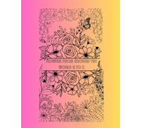 Flowers From Around The World A to Z: Adult Coloring Book