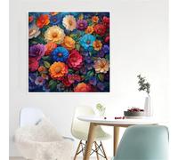 Flowers Plants Jigsaw Puzzle 90 Pieces 30x30cm/12x12inch, Difficult Jigsaw Puzzles for Adults 90, Beautiful Art Work, Great Festive Puzzle Gift for Men/Women