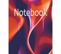 Flowing Abstract Design Notebook for Writing and Journaling