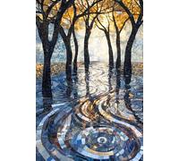 Flowing Patterns Journal: A 6x9 College-Ruled Notebook: 200 pages of premium college-ruled paper for your notes, thoughts, and plans