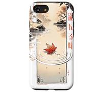 Flowing Time in Japanese Retro 80's 90's vaporwave aesthetic Carcasa para iPhone SE (2020) / 7 / 8