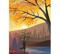 Flowing with the Seasons: A Yoga Reflection Journal: A Writing Space for Peace, Focus, and Mindfulness