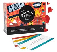 Flowjo Dad Bucket List - Fun and Exciting Family Games for Everyone - Unique Card Games for Dads and Kids - Great Dad Birthday Gift for Fathers Who Have Everything - 100 Cards
