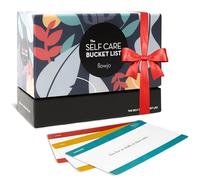 Flowjo The Self Care Bucket List - Artículos de cuidado personal premium para mujeres y hombres - Relájate y relájate con tarjetas de atención plena para adultos - Divertidos desafíos para aliviar el