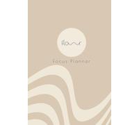 FLOWR Focus Planner: Premium Minimalist Productivity System with Now-Next-Later, Top 3, Energy Battery, Pomodoro & Habit Tracker (6-Month, Undated) (FLOWR Focus System)