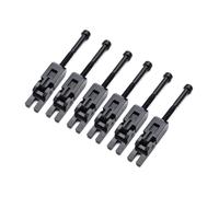 Floyd Rose - Juego de 6 sillines de metal con bloqueo de metal para Floyde Rose Trémolo Vibrato Bridge, piezas de repuesto negro (6 piezas)