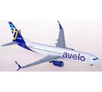 FloZ Geminijets para Avelo Airlines para Boeing 737-800S N801XT 1:200 modelo de avión preconstruido