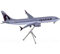 FloZ Geminijets para Qatar para Boeing 737 MAX 8 A7-BSC 1:200 modelo de avión preconstruido