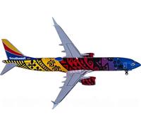 FloZ Geminijets para Southwest Airlines para Boeing 737 MAX 8 N8710M 1:400 modelo de avión preconstruido
