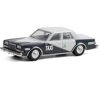 FloZ Greenlight 1984 para Dodge para Diplomat Tijuana Mexico Taxi 1:64 Modelo preconstruido