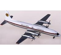 FloZ Para AeroClassics para EgyptAir para Ilyushin Il-18 SU-AOY 1:400 modelo de avión preconstruido