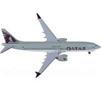 FloZ Para Herpa para Qatar para Boeing 737 MAX 8 A7-BSC 1:500 modelo de avión preconstruido