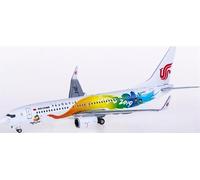 FloZ Para JC Wings para Air China para Boeing 737-800 B-5497 1:400 modelo de avión preconstruido